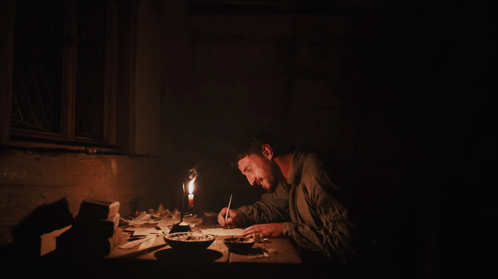 Paul Mescal em cena de Hamnet, filme de Chloé Zhao.