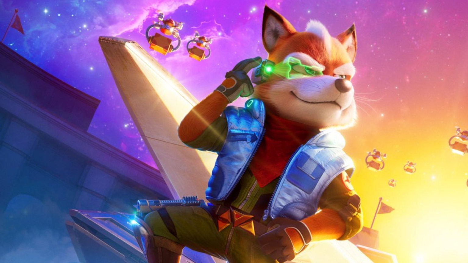 Fox McCloud é confirmado em Super Mario Galaxy – O Filme