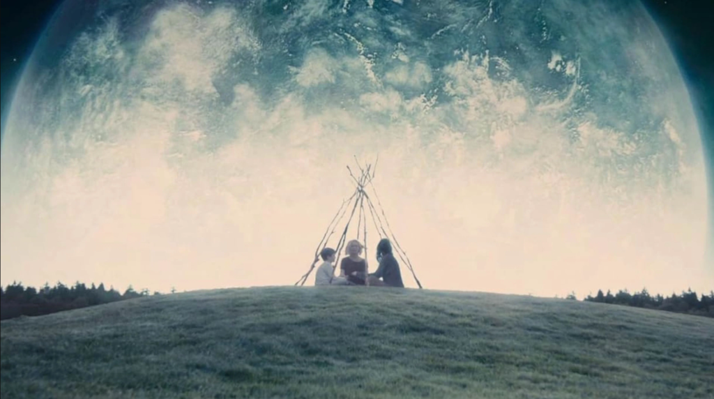 Cena do filme Melancolia, de Lars von Trier.