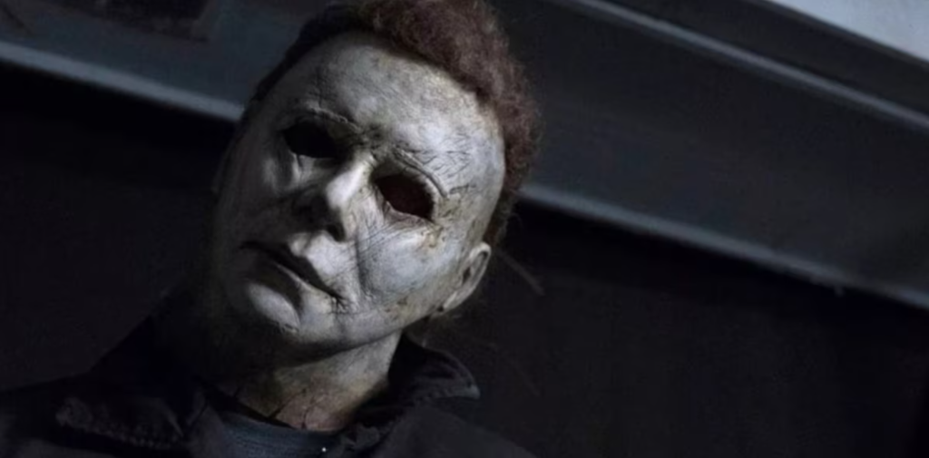 Cena de "Halloween", filme de terror de John Carpenter